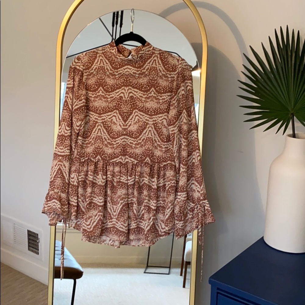 Cute babydoll top boutique brand Asher small